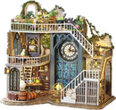 Miniature Wizardi Roombox Kit - Dollhouse Kit Clock