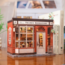 Thames Bookstore DIY Miniature House Kit 9 in by Wizardi F07M5-72-CWGB405