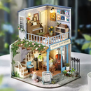 Garden Music House DIY Miniature House Kit 9 in by Wizardi F07M5-74-BC-003-A