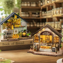Natural Store Dollhouse Kit - Miniature Wizardi Roombox Kit F07M51-58-DA-006-A