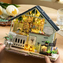 Natural Store Dollhouse Kit - Miniature Wizardi Roombox Kit F07M51-58-DA-006-A