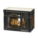 Helevorn School of Magic Dollhouse Kit - Miniature Wizardi Roombox Kit F07M51-62-MINI-110