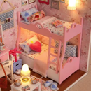In the Mood for Love Miniature Dollhouse Kit by Wizardi F07M51-69-3012-A