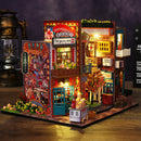 Time Imprint Dollhouse Kit - Miniature Wizardi Roombox Kit F07M51-74-ES010-A