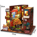 Time Imprint Dollhouse Kit - Miniature Wizardi Roombox Kit F07M51-74-ES010-A