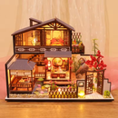 Japanese House Miniature Dollhouse Kit by Wizardi F07M51-78-P002-A