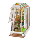 Garden House Miniature Dollhouse Kit by Wizardi F07M51-81-M2313