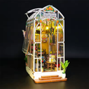 Garden House Miniature Dollhouse Kit by Wizardi F07M51-81-M2313