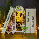 Garden House Dollhouse Kit - Miniature Wizardi Roombox Kit F07M51-81-M2313
