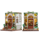 Green Life Bookshop Dollhouse Kit - Miniature Wizardi Roombox Kit F07M51-88-CWGC203