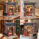 Jack's Bookery Dollhouse Kit - Miniature Wizardi Roombox Kit F07M51-91-CWGC209