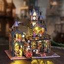 Railway City Miniature Dollhouse Kit by Wizardi F07M51-99-ES019