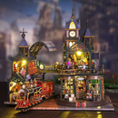 Railway City Miniature Dollhouse Kit by Wizardi F07M51-99-ES019