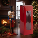 Wooden Royal Guard Nutcracker Wizardi F07M6-11 Blue