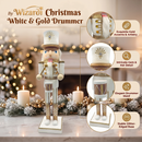 Wooden Winter Drummer Nutcracker Wizardi F07M6-12A