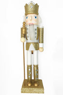 Wooden Winter King Nutcracker Wizardi F07M6-12B