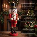 Classic Red Drummer Christmas Wooden Nutcracker 10 in by Wizardi F07M6-13A