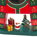 Santa's Wooden Horse Advent Calendar Wizardi F07M6-16