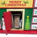 Christmas Cottage Wooden Advent Calendar Wizardi F07M6-17
