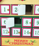 Christmas Cottage Wooden Advent Calendar Wizardi F07M6-17