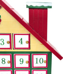 Christmas Cottage Wooden Advent Calendar Wizardi F07M6-17
