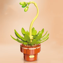 Plant Building Brick Kit - Potted Succulent Plant by Wizardi F07N11-9-4(113)