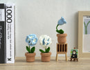 Blue and White Amigurumi Crochet Kit by Wizardi F07N8-M20