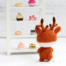 Deer Needle Felting Kit. Wizardi DIY Wool Craft Kit F07N8-W2