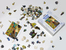Lady with a Fan After Gustav Klimt Jigsaw Wooden Puzzle by Wizardi F07N9-10
