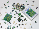 The Water Lily Pond After Claude Monet Jigsaw Wooden Puzzle by Wizardi F07N9-28