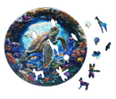 Cat in Flowers - Jigsaw Wooden Puzzle by Wizardi F07N9-16