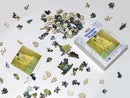 The Kiss After Gustav Klimt Jigsaw Wooden Puzzle by Wizardi F07N9-7
