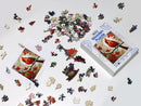 Red Finch - Jigsaw Wooden Puzzle by Wizardi F07N9-8