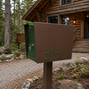 UpTown Box Locking Package Dropbox  in COCONUT - Modern Mailbox