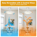 52" Jaipur Smart Fan with LED Light