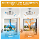 52" Mumbai Smart Fan with Light Kit and Remote Control