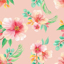 Stylish Light Floral Wallpaper Tasteful