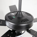 52 Inch Oregon DC Motor Modern Downrod Ceiling Fan with LED Light