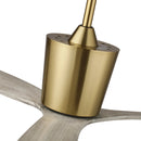 54 Inch Dylan Solid Wood Blades Downrod Mount Ceiling Fan with Remote Control