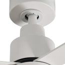 52" Zelda Industrial DC Motor Downrod Mount Reversible Ceiling Fan with Remote Control