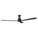 52" Zelda Industrial DC Motor Downrod Mount Reversible Ceiling Fan with Remote Control