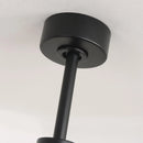 60" DC Motor 8 Blades Modern Downrod Mount Ceiling Fan with LED Light and Remote Control