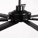 Padus Large Ceiling Fan with Dimmable Light and Remote Control