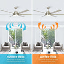 65 Inch Freda DC Motor Modern Ceiling Fan Led Light Remote Control