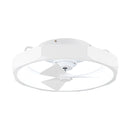 19" Britton Flush Mount Reversible Ceiling Fan with Remote Control
