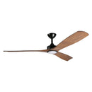 60" Newbury Industrial DC Motor Downrod Mount Reversible Ceiling Fan with Lighting and Remote Control