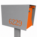 UptownBox-2.0 in TEXTURED GRAY METALLIC - Modern Mailbox