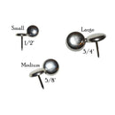 Furniture Glides, Single Prong Steel