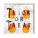 Farmhouse Halloween Candy Corn Sign | Wall Art Print on Real Wood