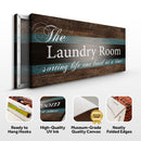 The Laundry Room Sign III